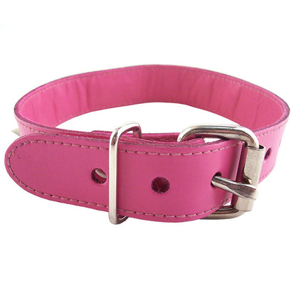 best rouge garments pink studded oring studded collar