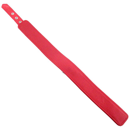 best rouge garments plain red leather collar