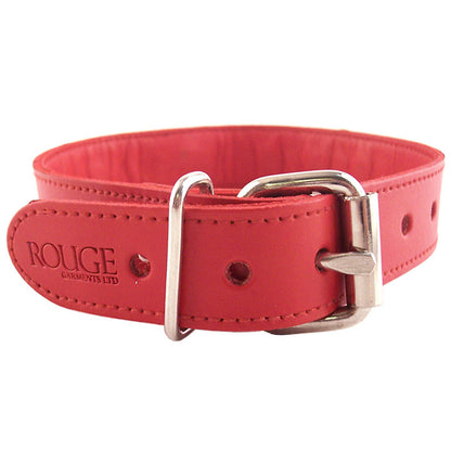 best rouge garments red studded oring studded collar