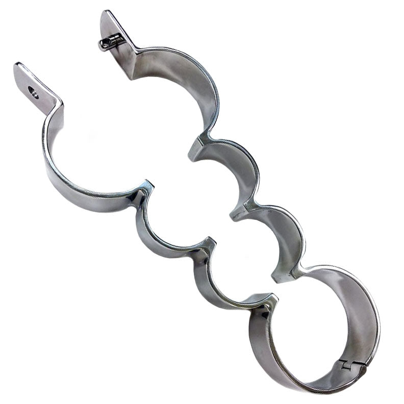 best rouge stainless steel heavy metal wrist and ankle binder