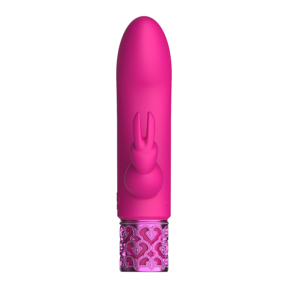 best royal gems dazzling rechargeable rabbit bullet pink