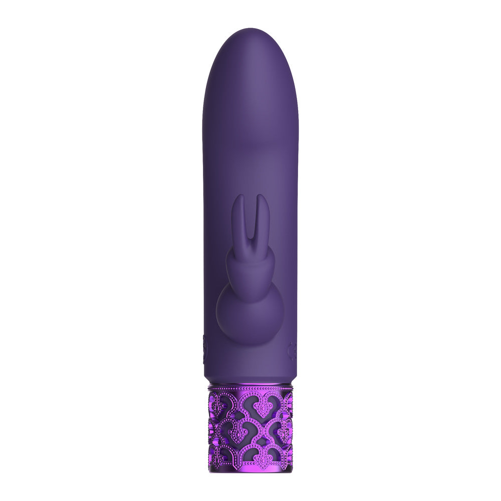 best royal gems dazzling rechargeable rabbit bullet purple