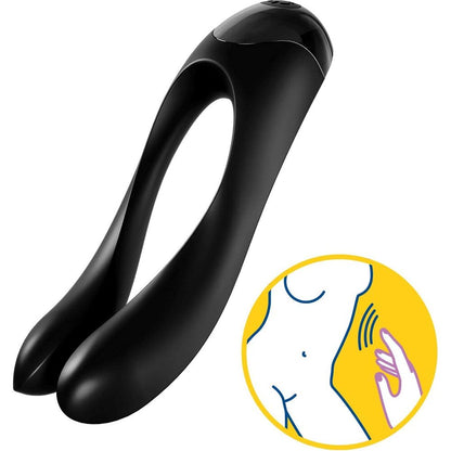 best satisfyer candy cane finger vibrator black