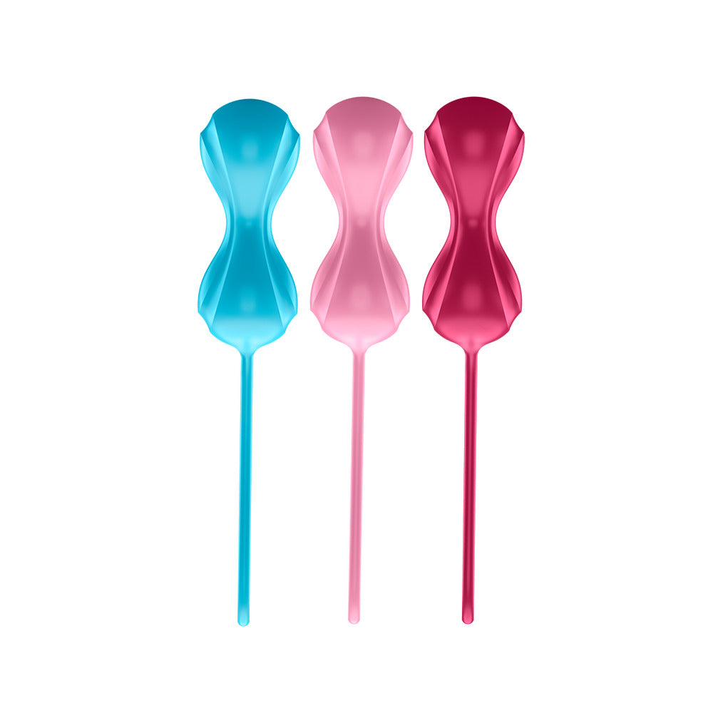 best satisfyer set of 3 orgasm balls with moving inner balls