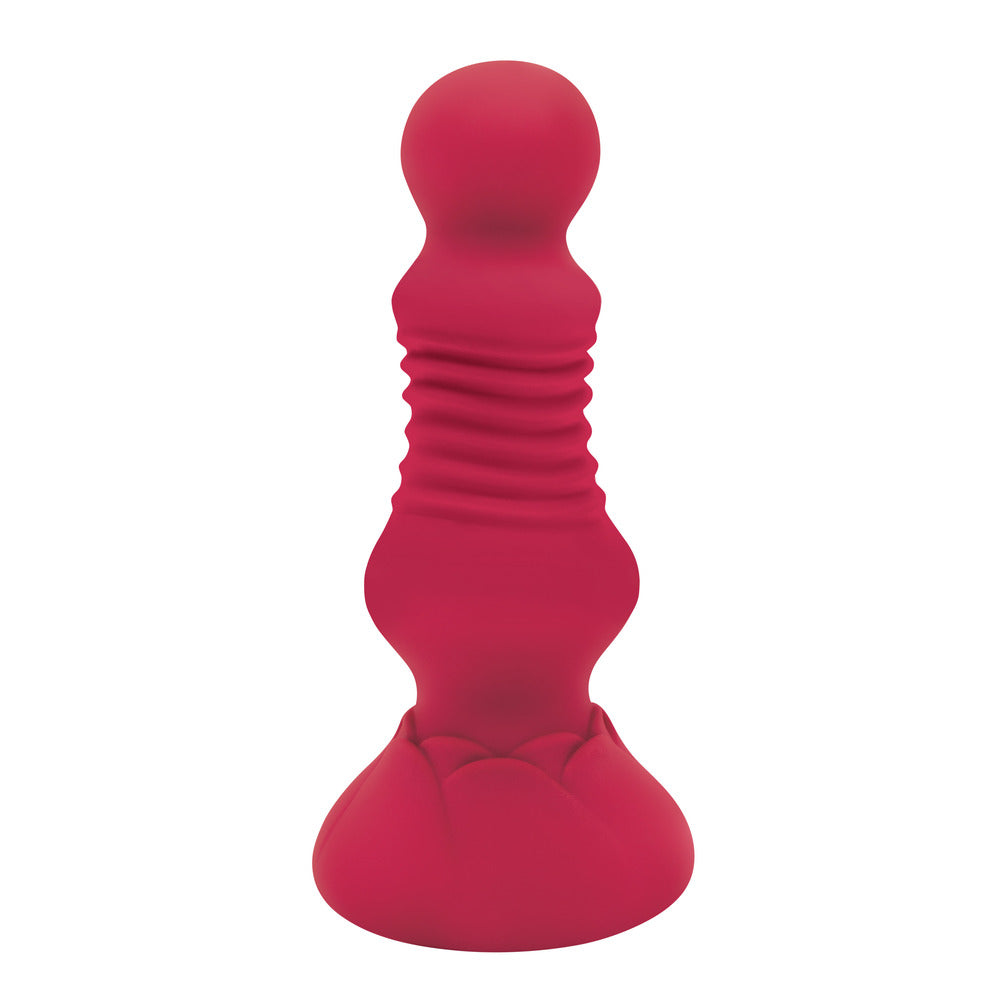 best secret kisses remote thrusting rosebud butt plug