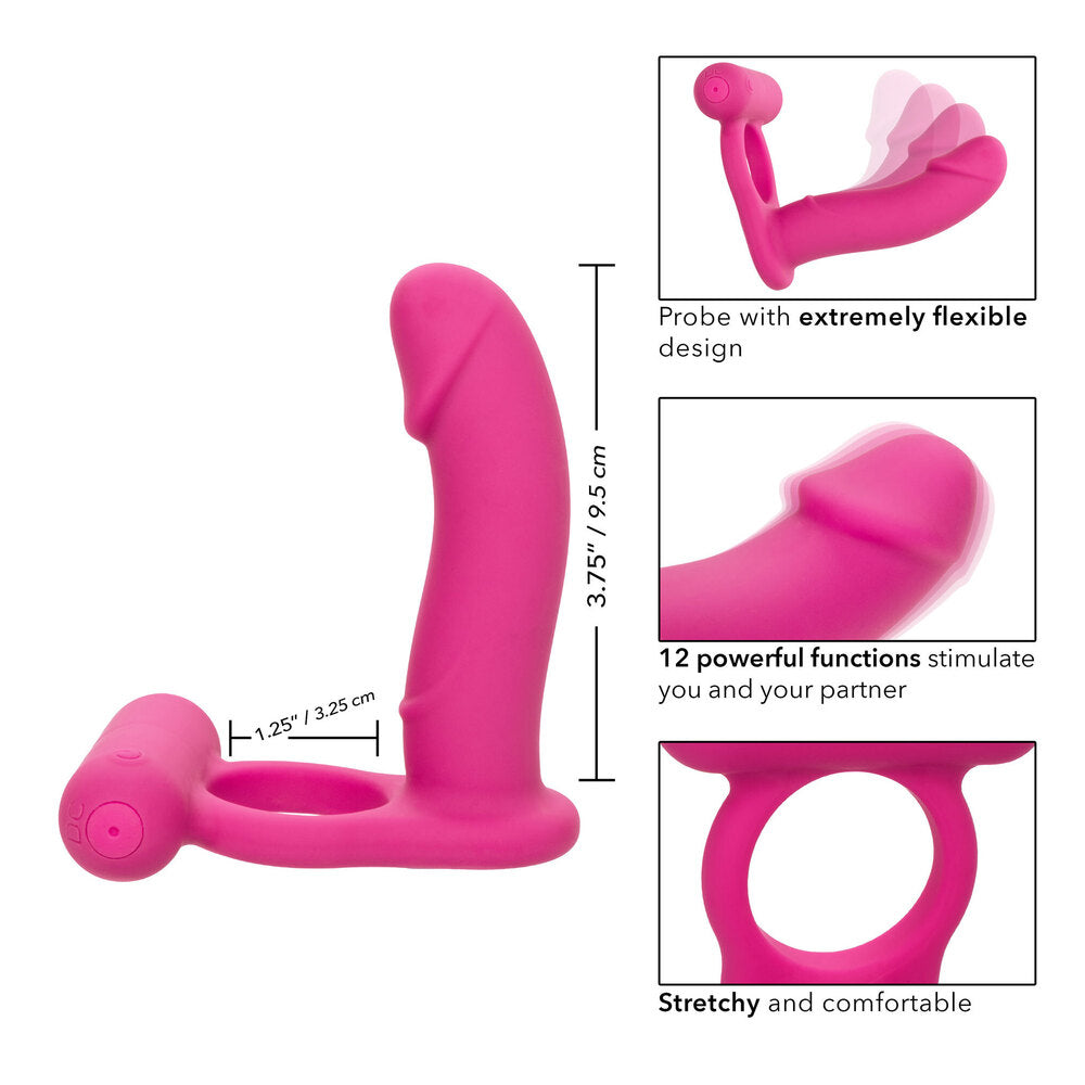 silicone rechargeable double diver stimulator