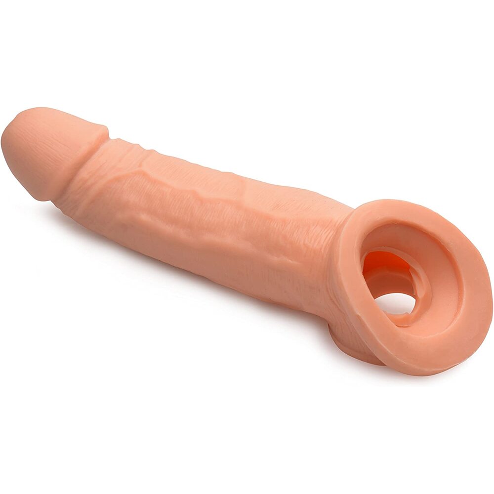 size matters ultra real 1 inch solid tip penis extension