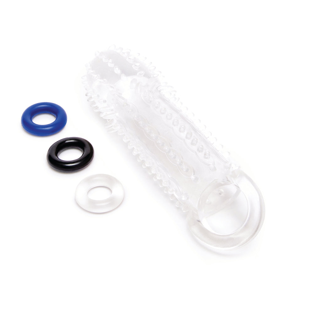 best size up clear textured 1 5 inch extender