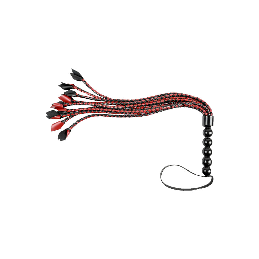 sportsheets saffron braided flogger