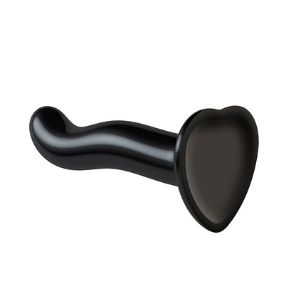 best strap on me prostate and g spot curved dildo medium black