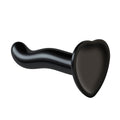 best strap on me prostate and g spot curved dildo small black
