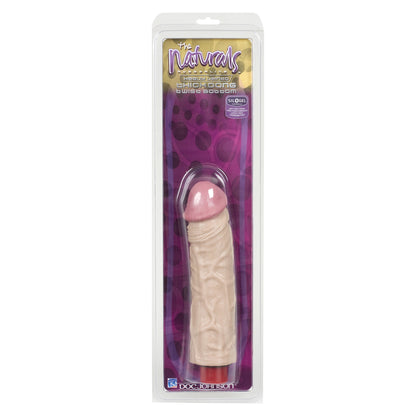 best the naturals heavy veined 8 inch vibrating dong thick