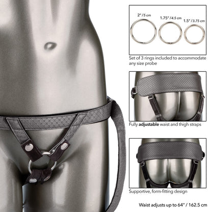 best the royal vibrating set crotchless strap on plus vibrating probe