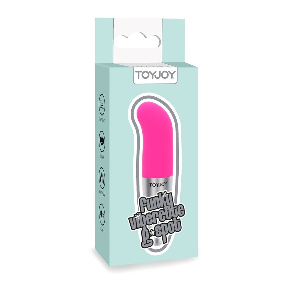 toyjoy funky viberette mini g spot vibrator violet