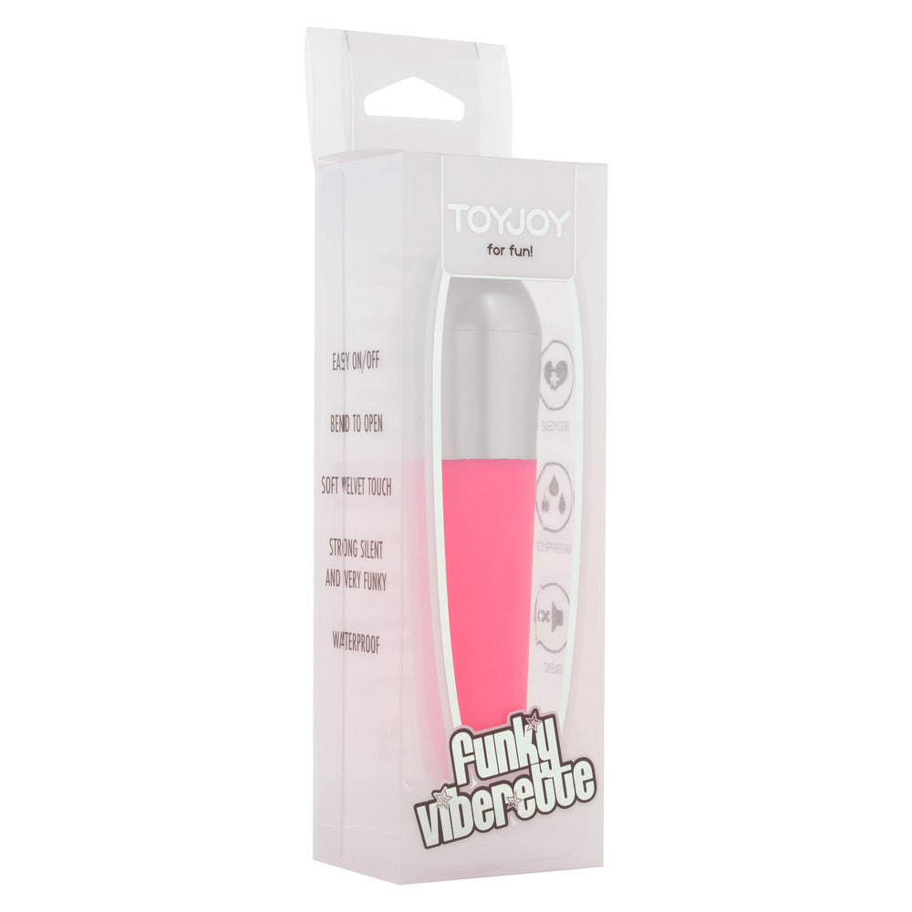 best toyjoy funky viberette mini vibrator pink