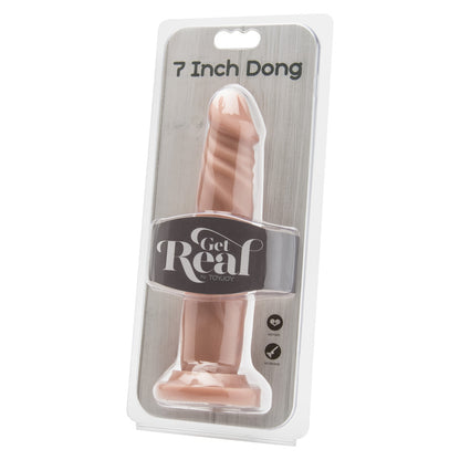 best toyjoy get real 7 inch dong flesh pink