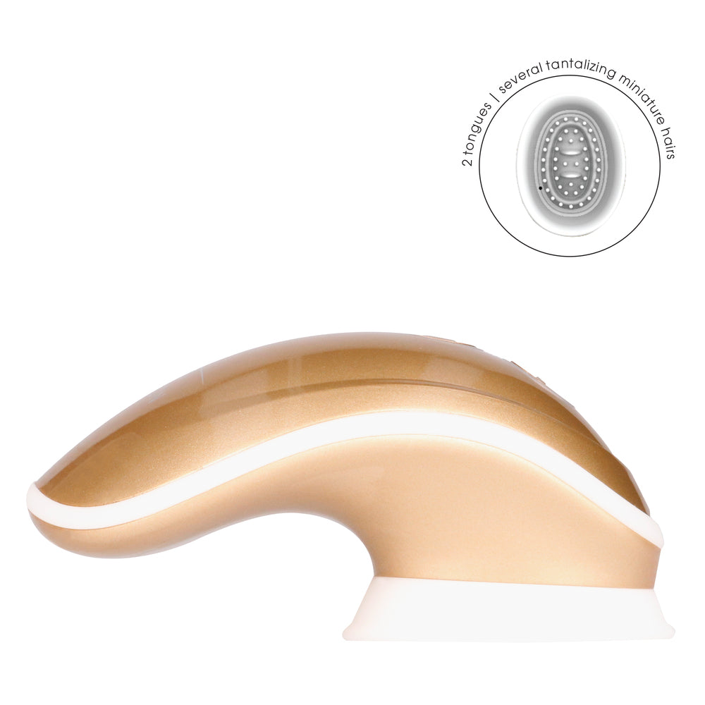 best twitch gold hands free suction and vibration toy