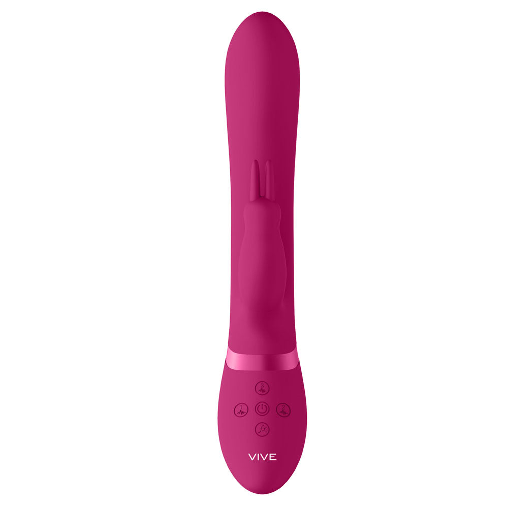 best vive amoris pink rabbit vibrator with stimulating beads