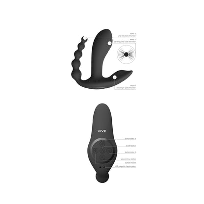 best vive kata double penetrator vibrator black