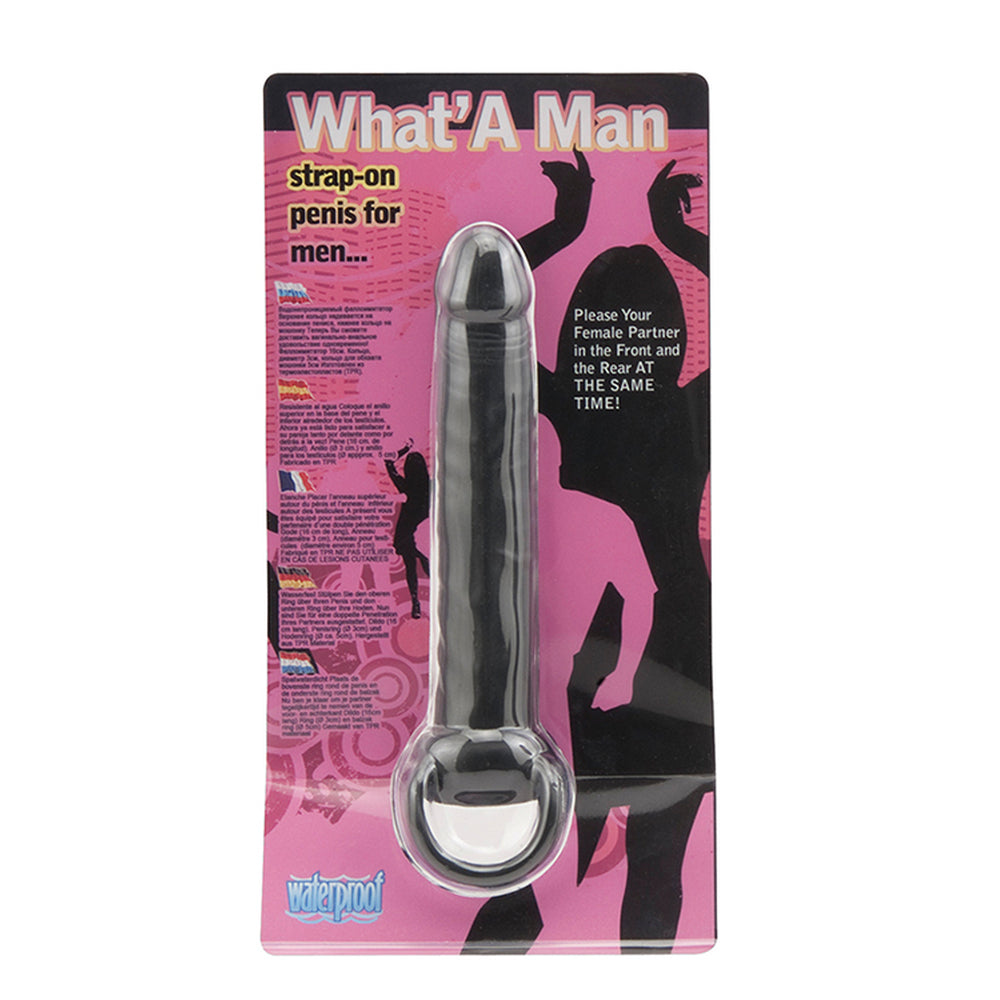 best what a man black strap on double penetrator