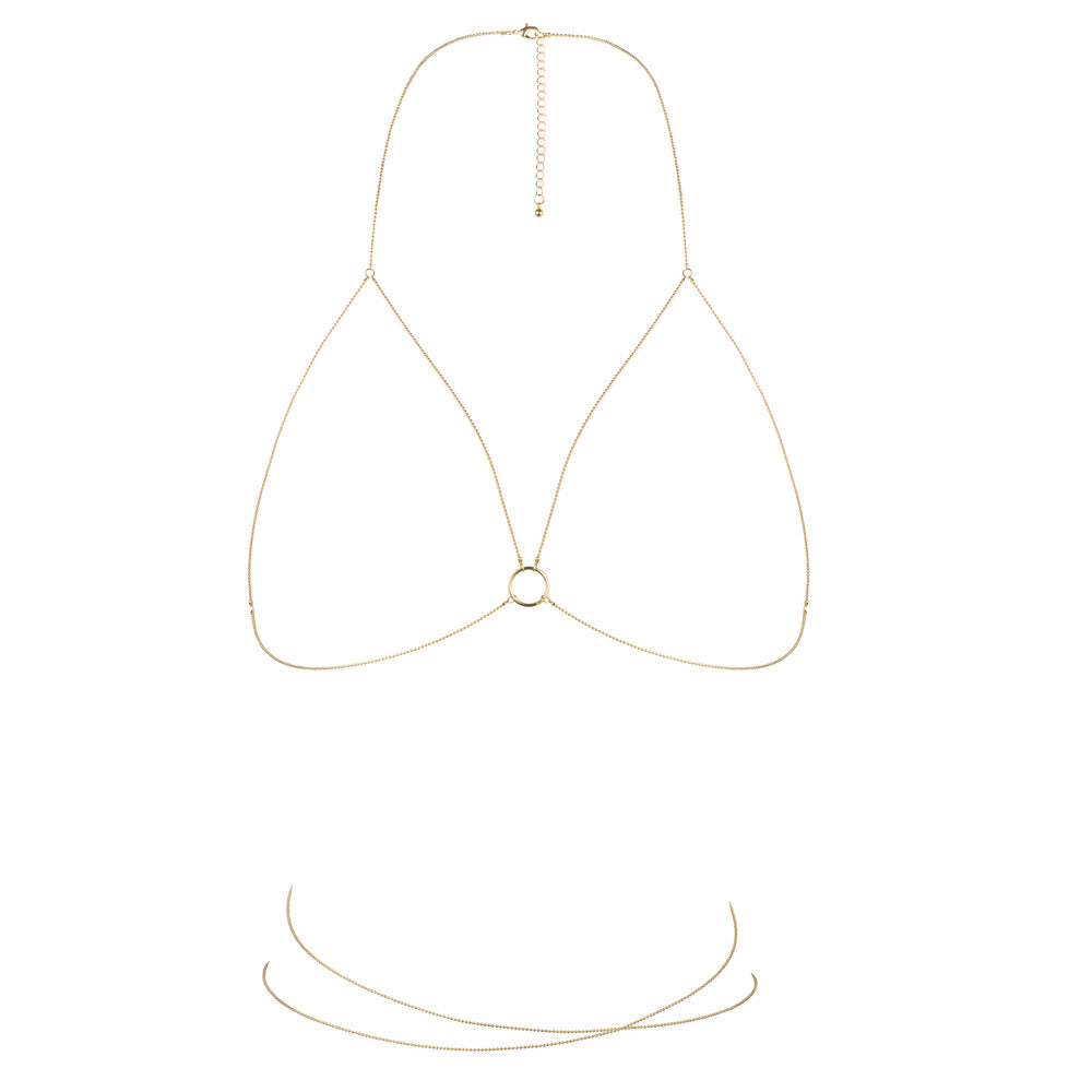 bijoux indiscrets magnifique bra chain gold