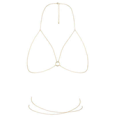 bijoux indiscrets magnifique bra chain gold