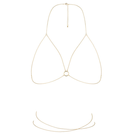 bijoux indiscrets magnifique bra chain gold