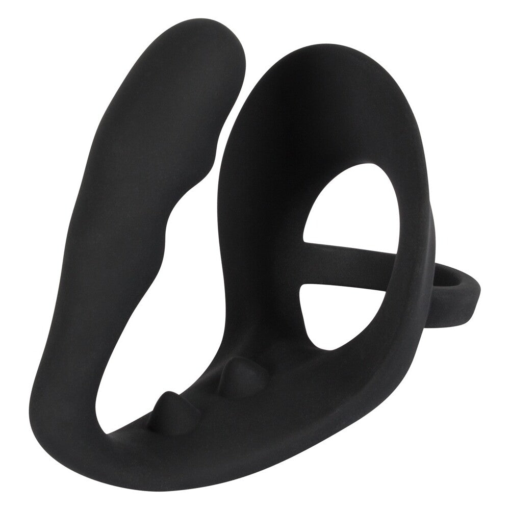 black velvets cock ring and anal plug