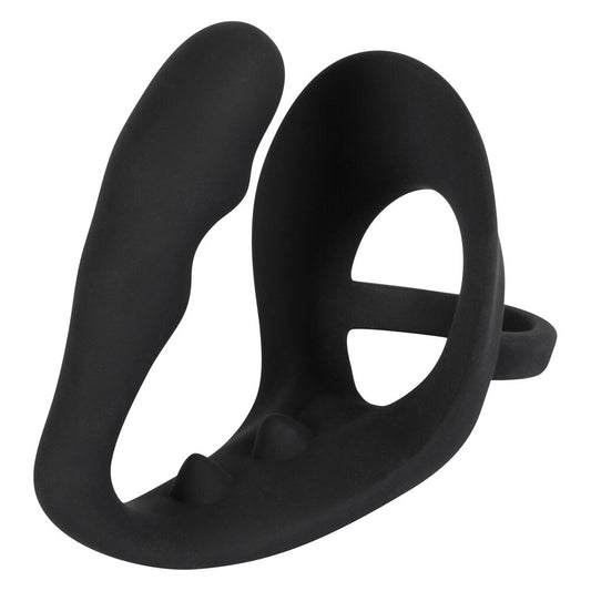 black velvets cock ring and anal plug