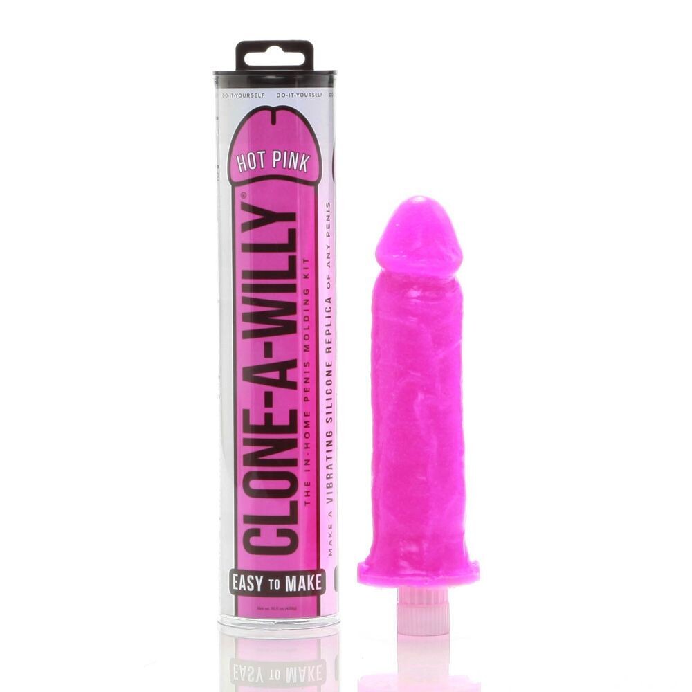 clone a willy hot pink vibrator