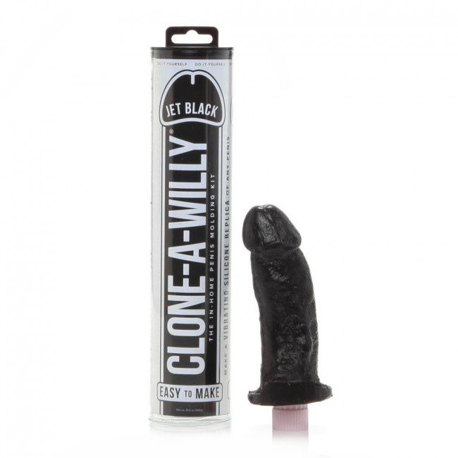 clone a willy jet black vibrator