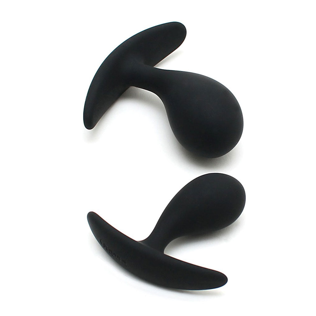 copenhagen black duo anal plug set