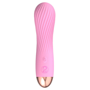 cuties silk touch rechargeable mini vibrator pink