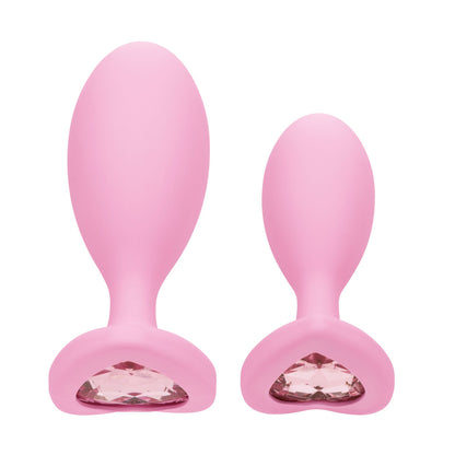 first time crystal booty duo butt plugs