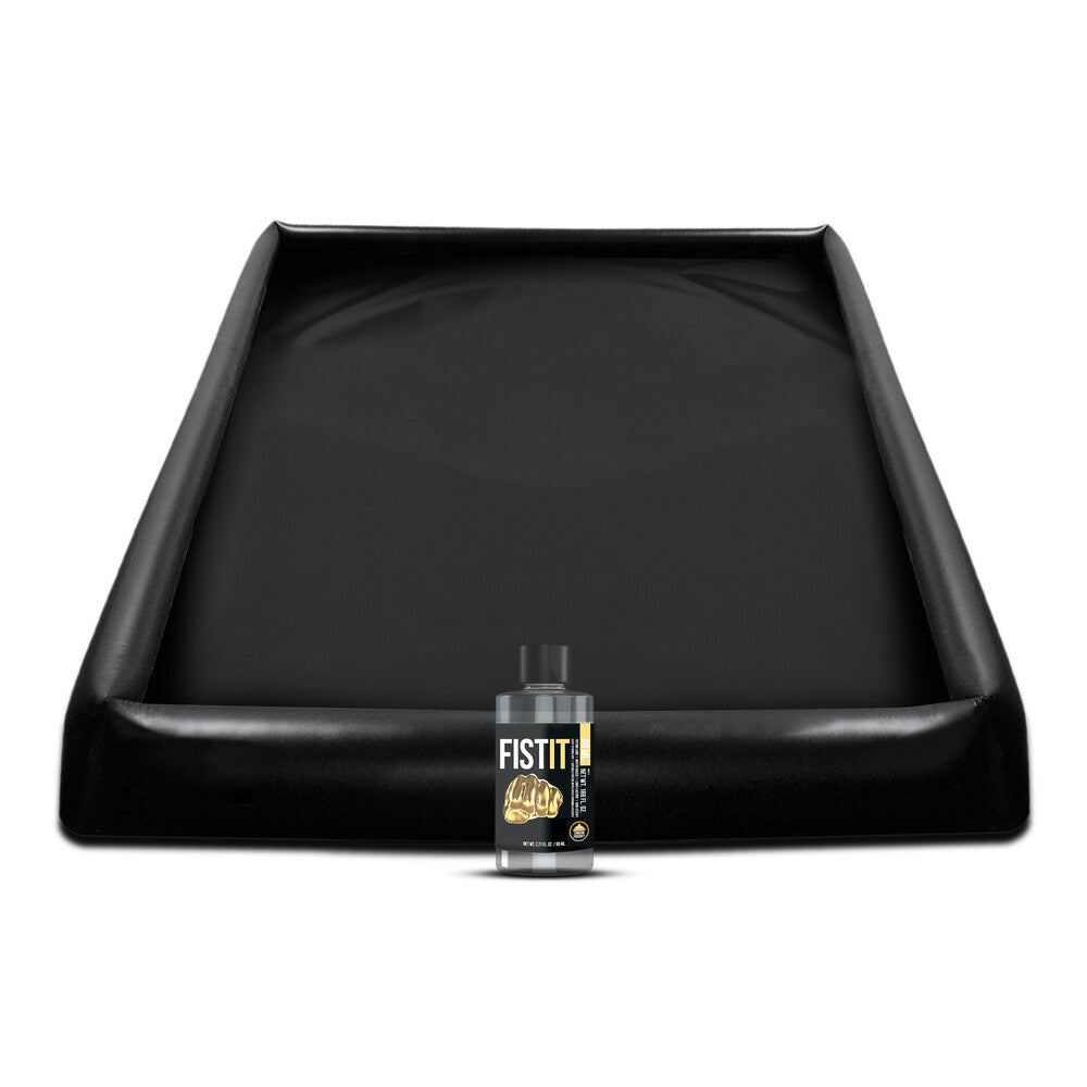 fist it inflatable play sheet and fist it lube