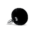 furry tales black bunny tail butt plug
