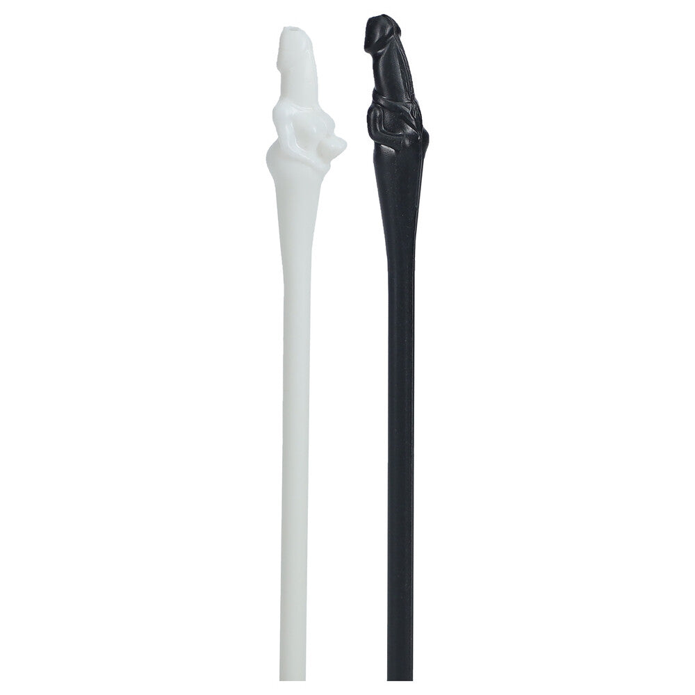 hen party dickhead straws