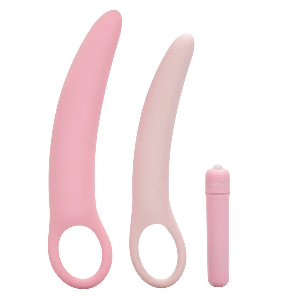 inspire silicone vibrating dilator kit 3 piece set