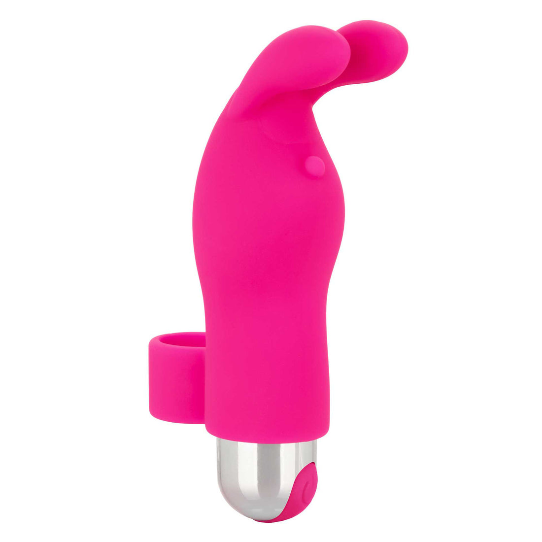intimate play pink rechargeable bunny finger vibrator