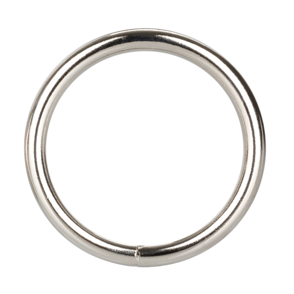 large silver cock ring
