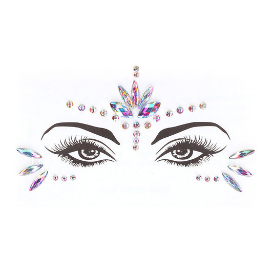 le desir dazzling eye contact bling sticker