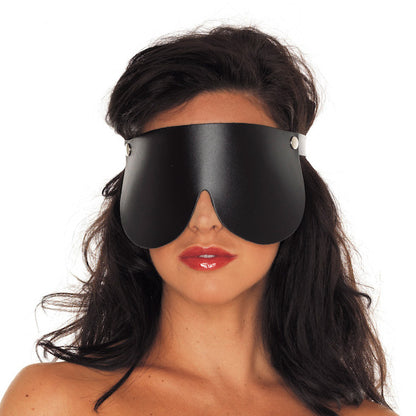 leather blindfold