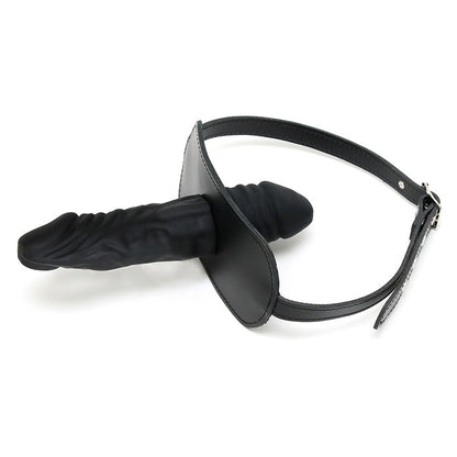 leather penis gag and dildo