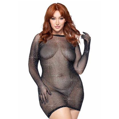 leg avenue rhinestone gloved dress uk 14 to 18