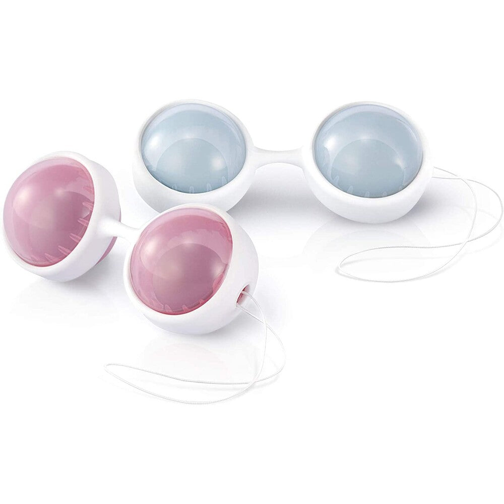 lelo luna beads pink and blue