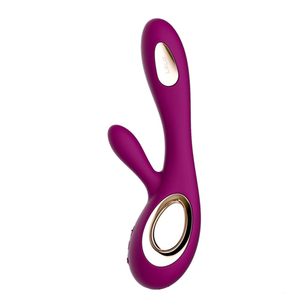 lelo soraya wave rose dual waterproof rechargeable vibrator