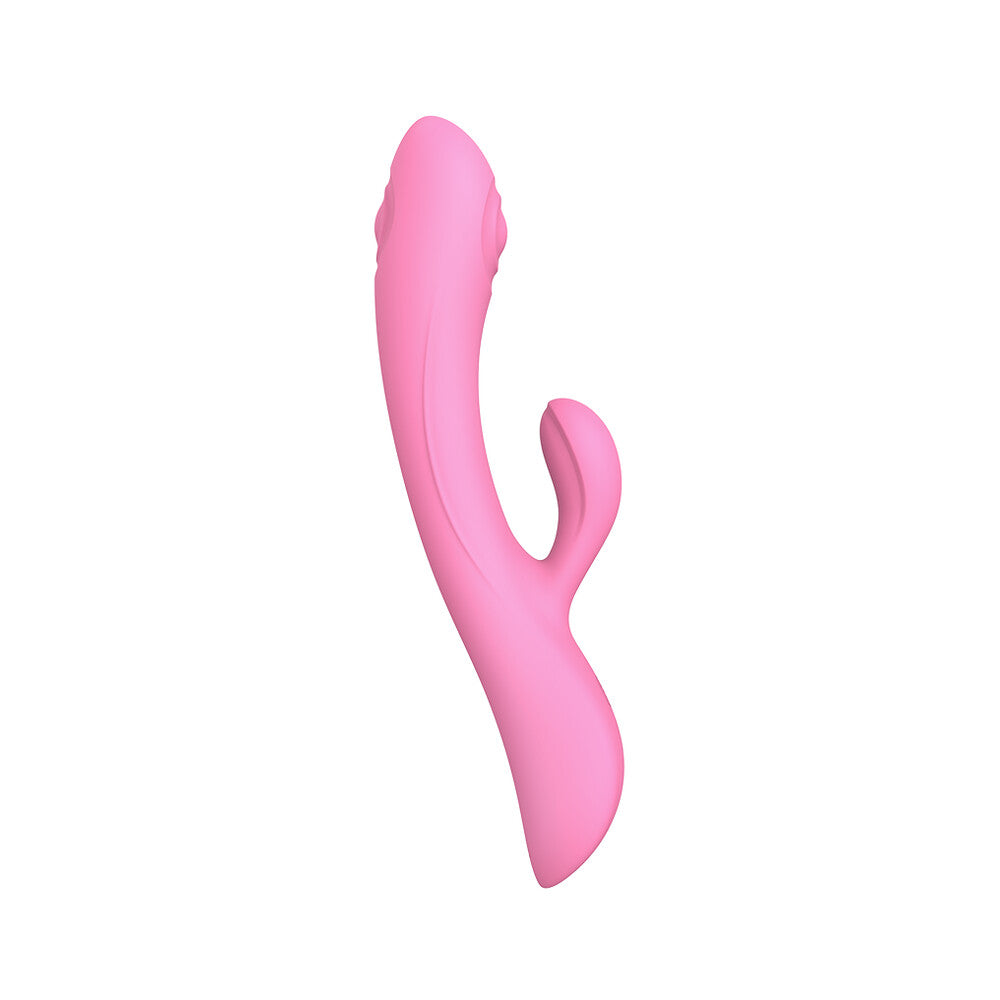 love to love bunny and clyde tapping rabbit vibrator pink