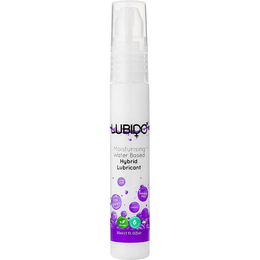 lubido hybrid 30ml paraben free water based lubricant