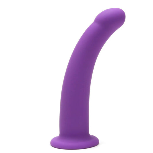 me you us 7 inch curved silicone dildo