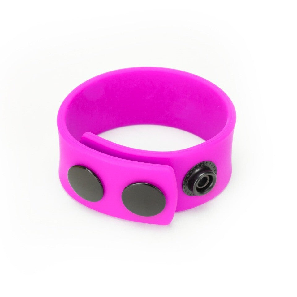me you us purple silicone cock strap